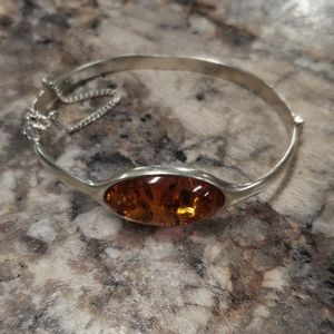 Sterling silver bangle